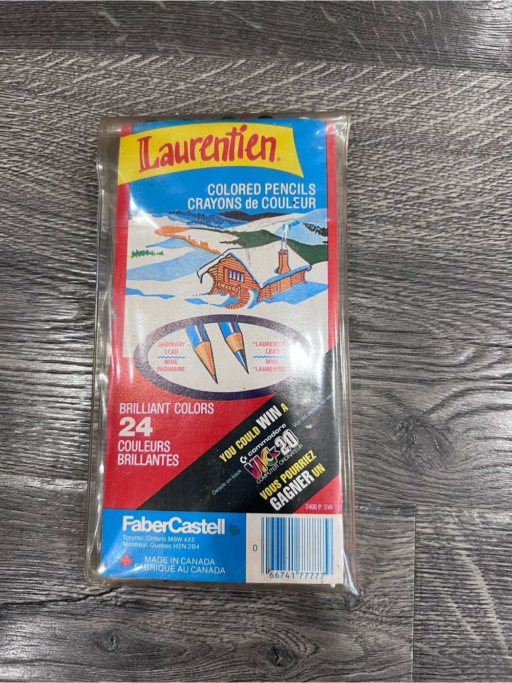 14 Laurentien Colour Pencils (with case) All almost full length